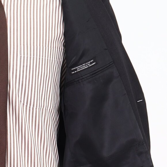 Jones New York 44R Gray Solid 2-Button Sport Coat Blazer Jacket B798 - Picture 10 of 11